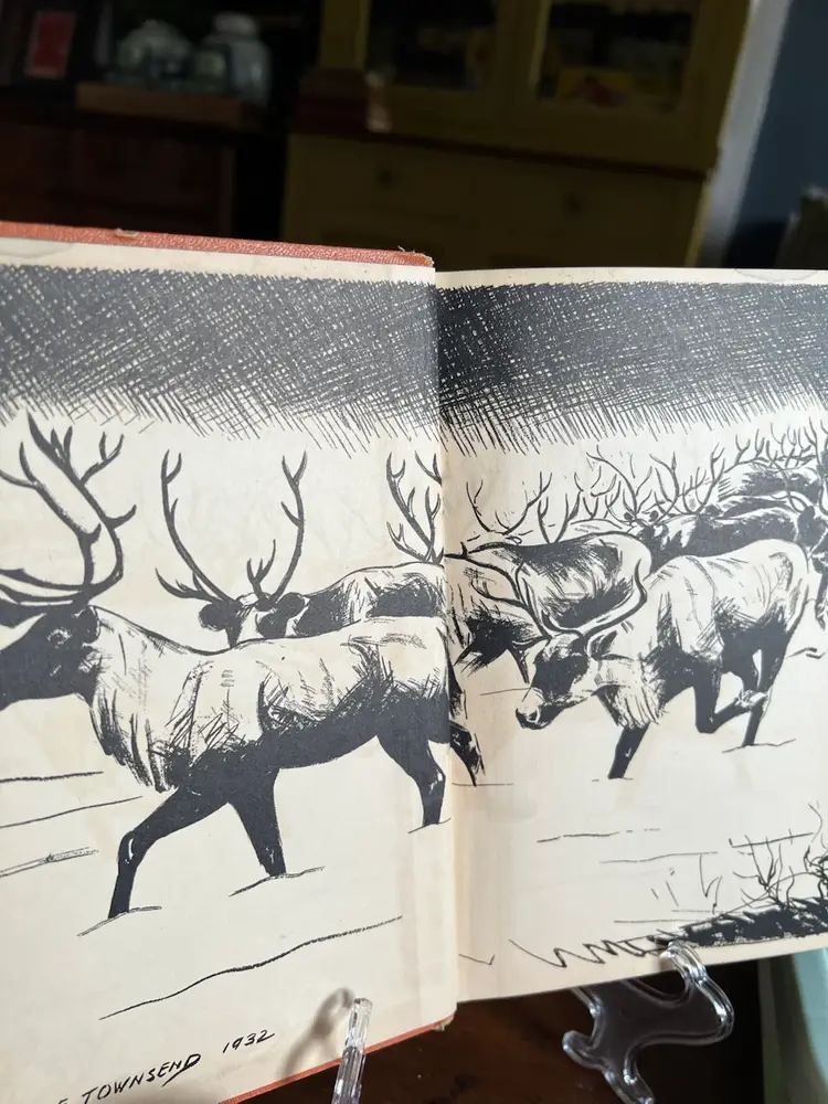 1932 Reindeer Book