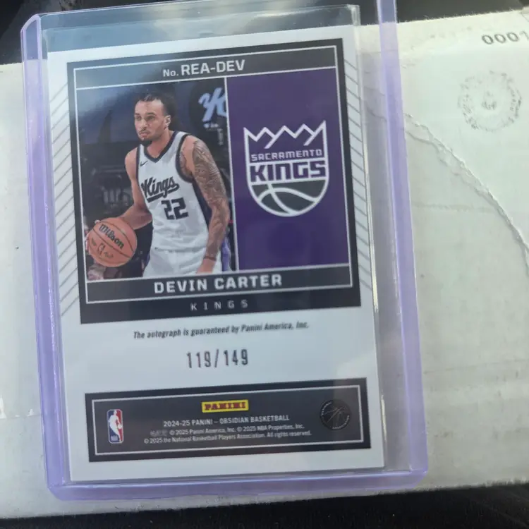 Sacramento kings devin carter