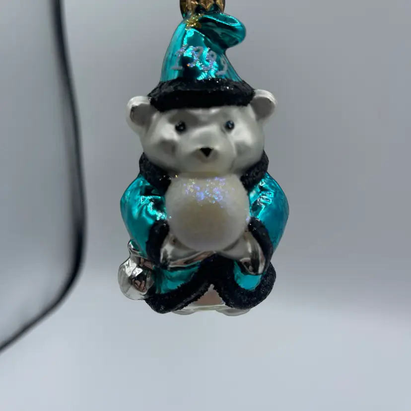 Christopher Radko Santabear 1999 Marshall Fields ornament 3.5”