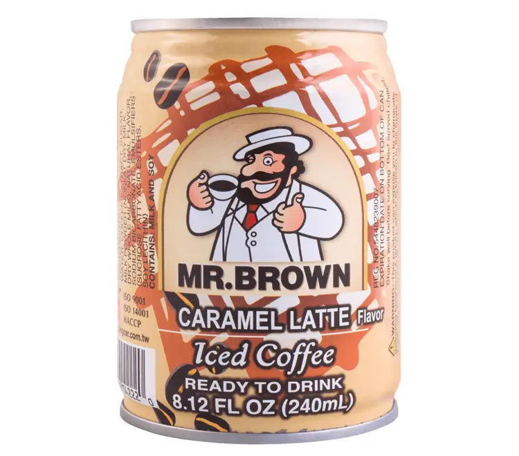 Mr. Brown Iced Coffee Drink Caramel Latte (Taiwan)