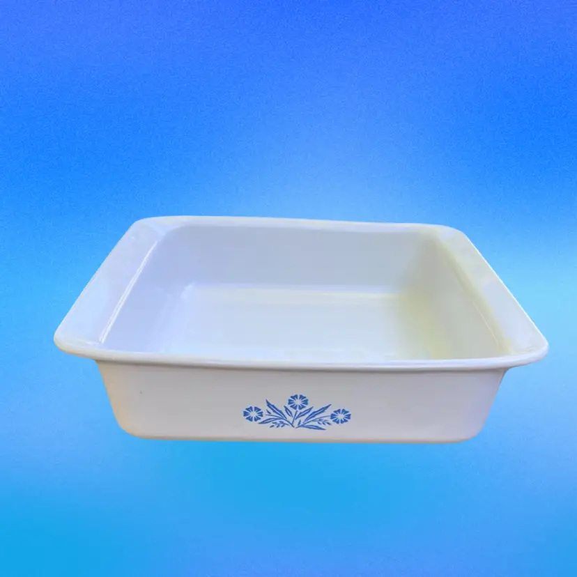 Vintage Corningware Blue Cornflower Cake Pan