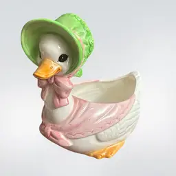 1986 Lefton Duck Planter