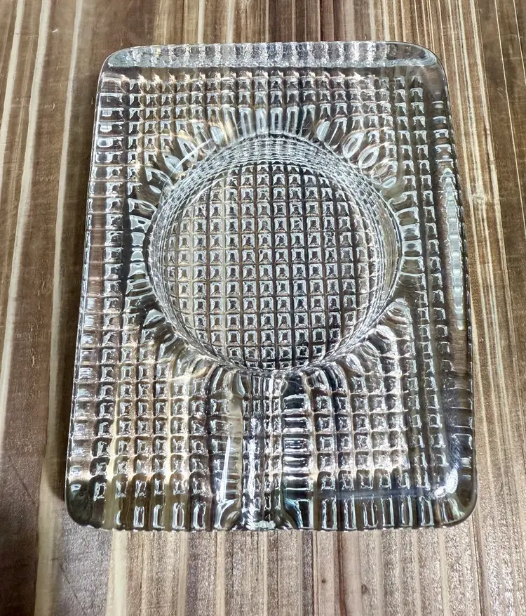 MCM Comoy's of London Crystal Ashtray