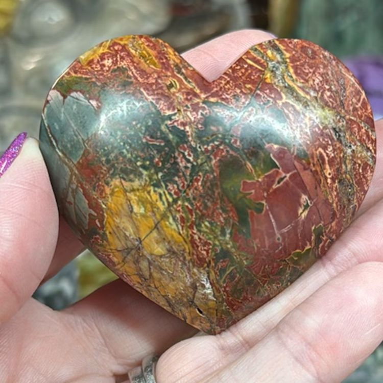 Red Creek Jasper Heart 18A