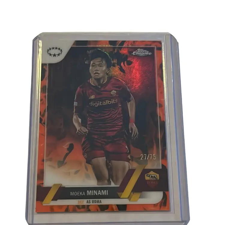 Moeka Minami As Roma Uwcl Topps Chrome 23