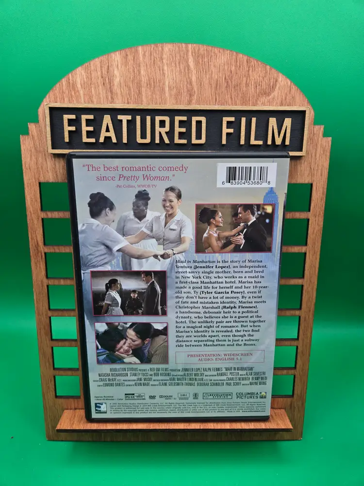 Maid in Manhattan (DVD, 2002)