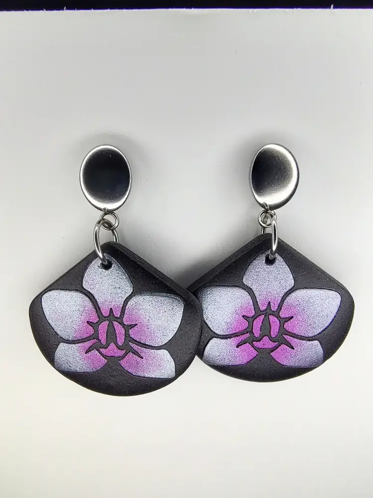 Aveline Earrings (black)