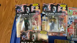 Star Trek/marvel Action Figures Lot Of 5