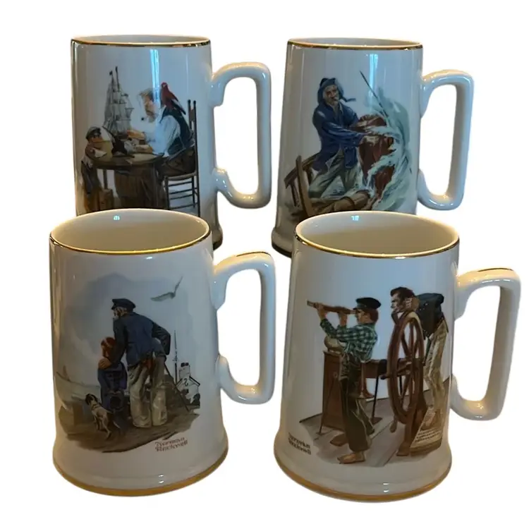 Set Of 4 Mugs