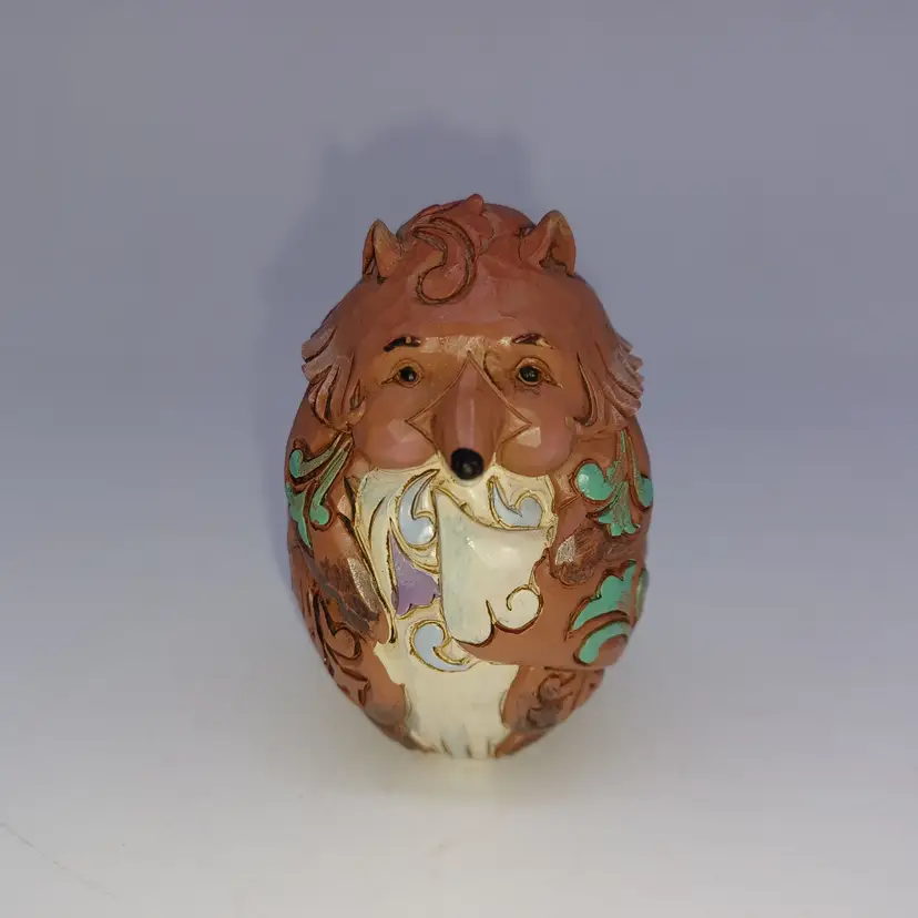 Jim Shore Heartwood Creek Fox Egg 6001079