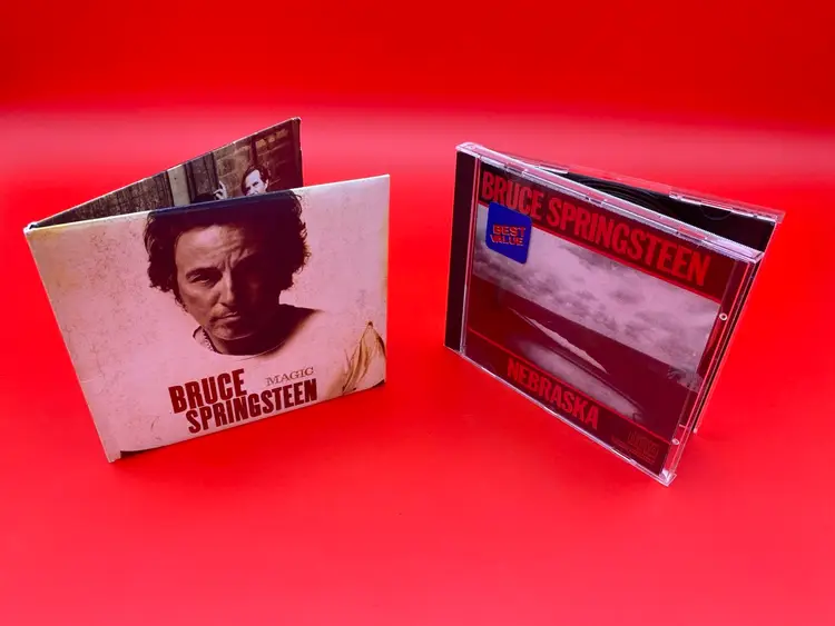 Bruce Springsteen Pair of CDs - Nebraska & Magic - Columbia Records