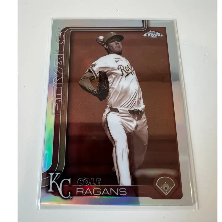 Cole Ragans Sepia Refractor Kansas City Royals