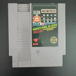 Nintendo NES Donkey Kong Jr. Math 5 Screw