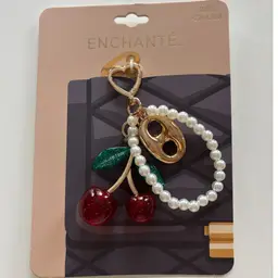 ENCHANTE CHERRY BAG CHARM