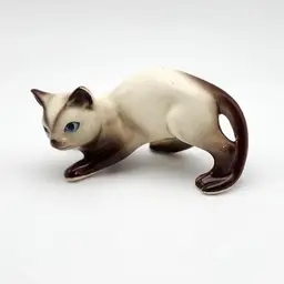 Vintage Japan Siamese Cat Figurine