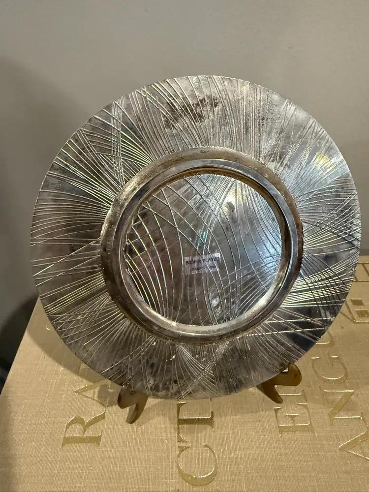 Silver Plated Charger Plate
