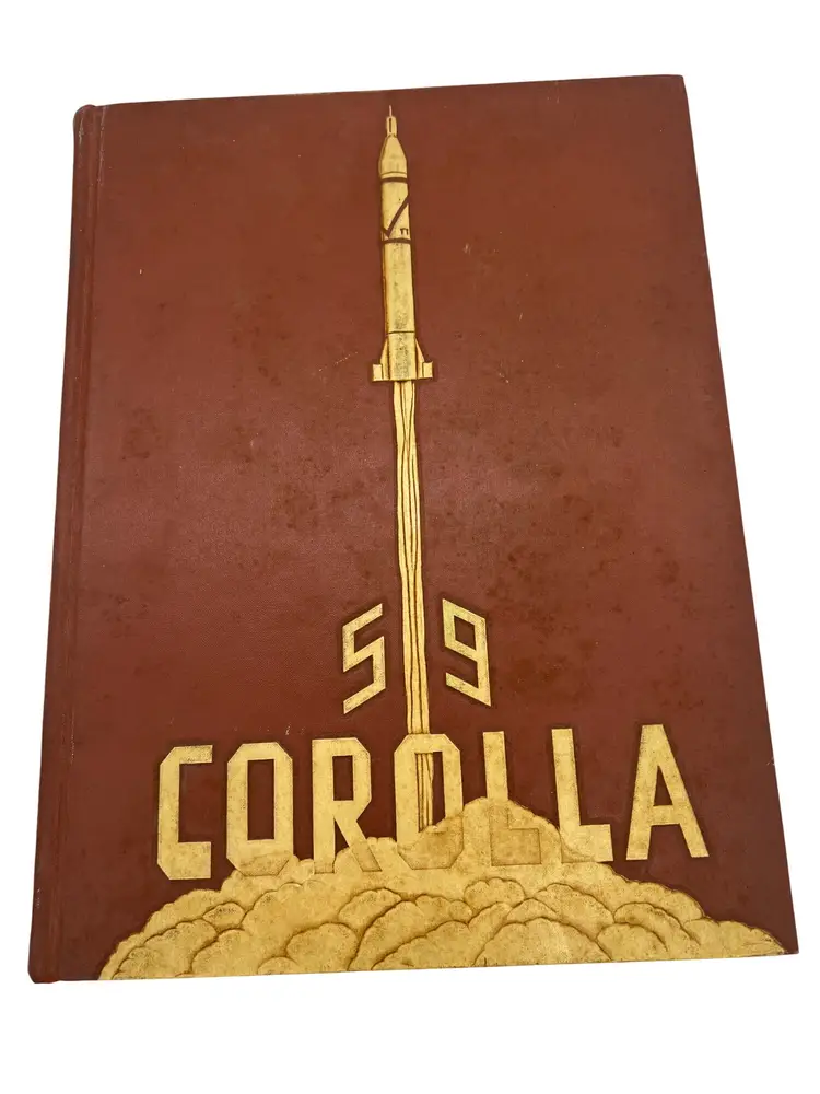 1959 University of Alabama COROLLA Yearbook – Bear Bryant 1st Season Tuscaloosa