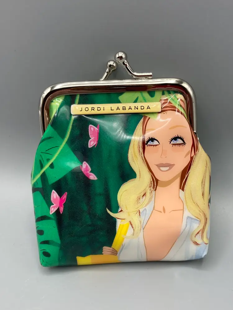 NEW WITH TAGS Jordi La Banda Butterfly Girl Accessory Coin Purse Labanda