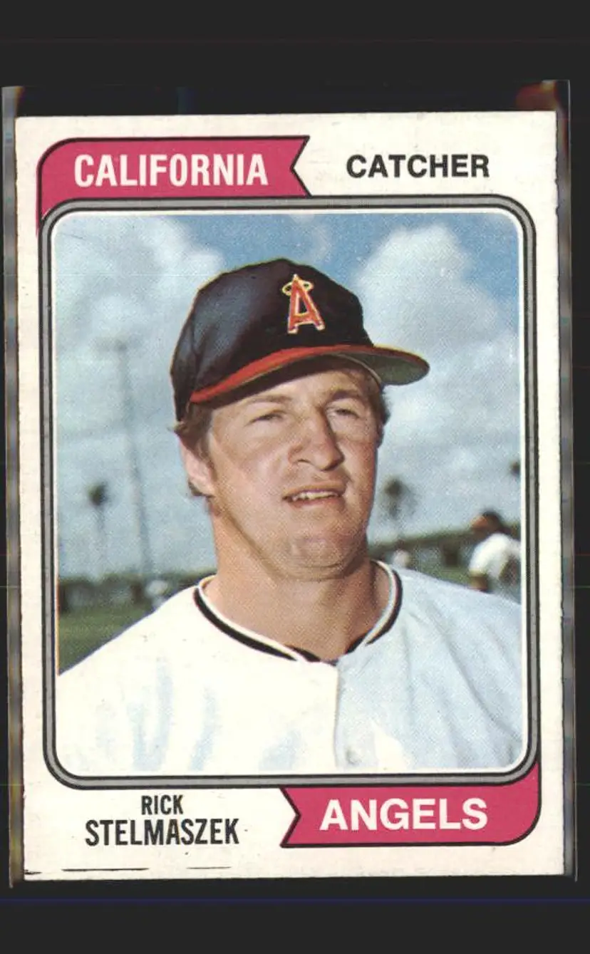 1974 Topps #611 Rick Stelmaszek - (pk5) - California Angels