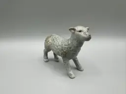 Enesco Sheep Figurine Gray Standing Nativity Ceramic