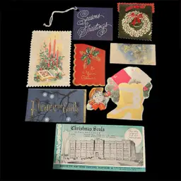 LOT Of Vintage Seals/Cards