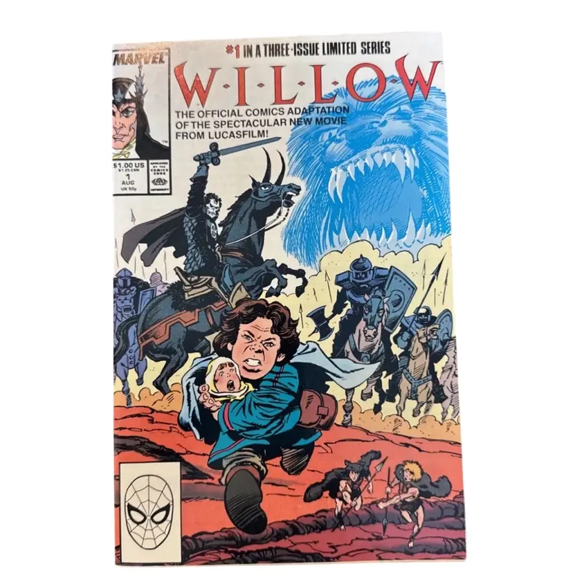 Willow #1 Newsstand Key Issue Limited Series Movie Adaptation Marvel Comics 1988