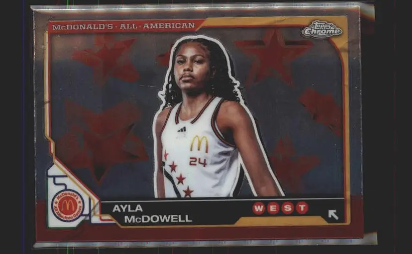 2025 Topps Chrome McDonald's All American #70 Ayla McDowell - (141)