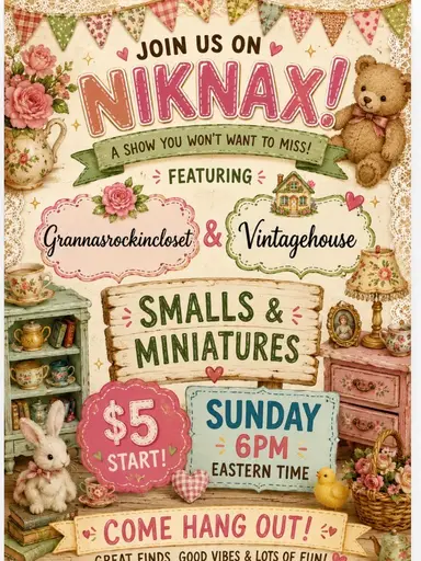 Amazing Finds, Our First Show Together : Grannasrockincloset And Vintagehouse 