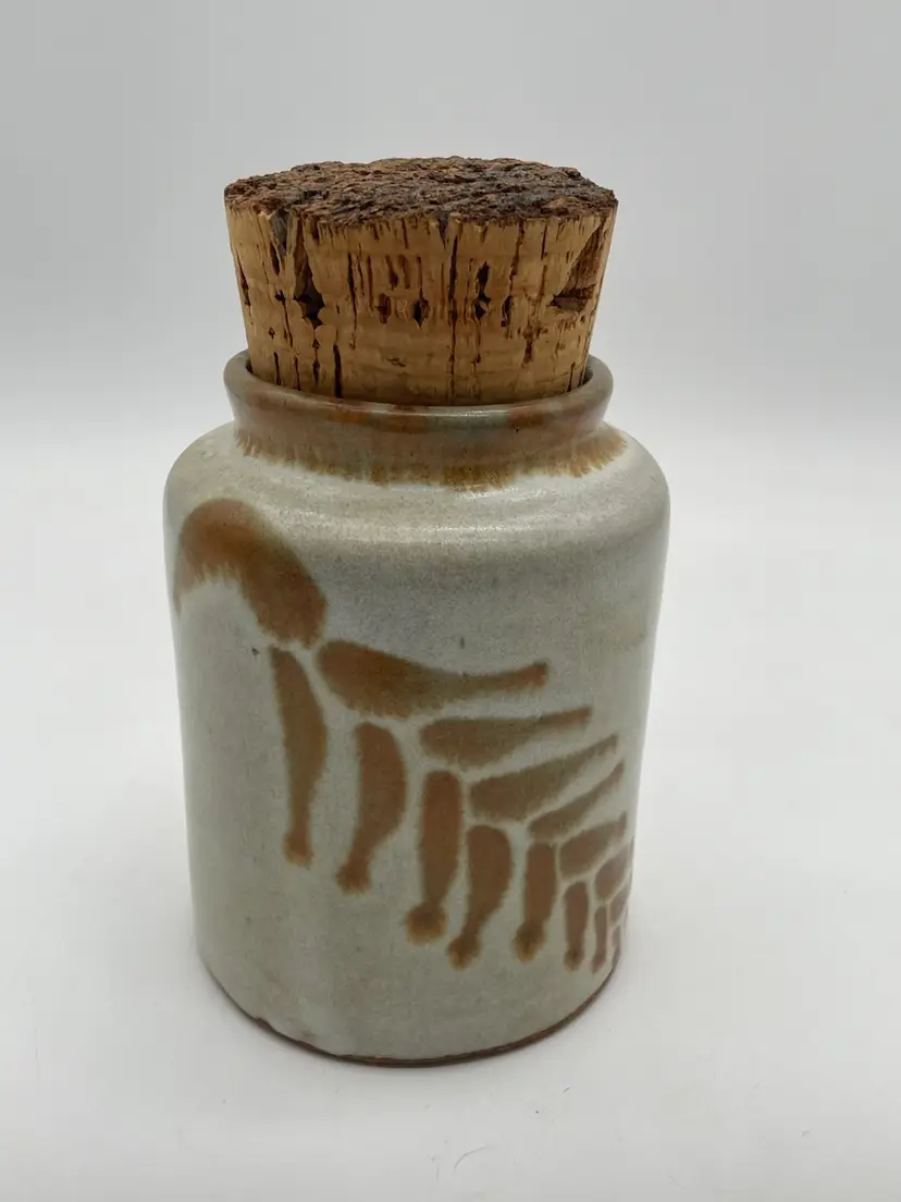 Ken Merrick Studio Pottery Vase Or Jar
