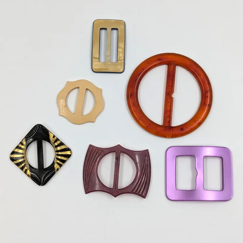 Vintage Belt Buckle Set