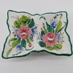 Divided Hand Painted Italian Dish