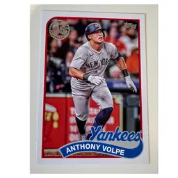 Anthony Volpe 1989 Topps New York Yankees