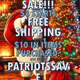 #100 - 01- $3 Starts Shop The Table, Use Code For Free Shipping