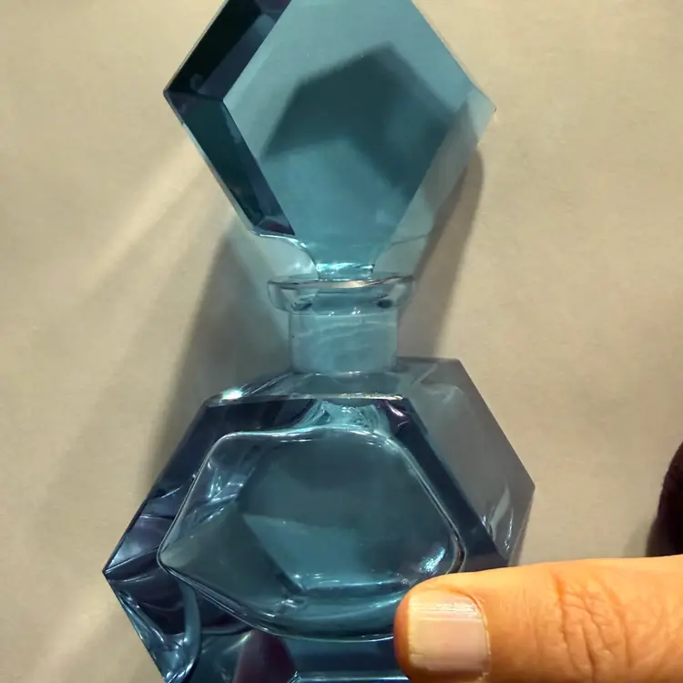 Neodymium Alexandrite Glass Perfume Bottle