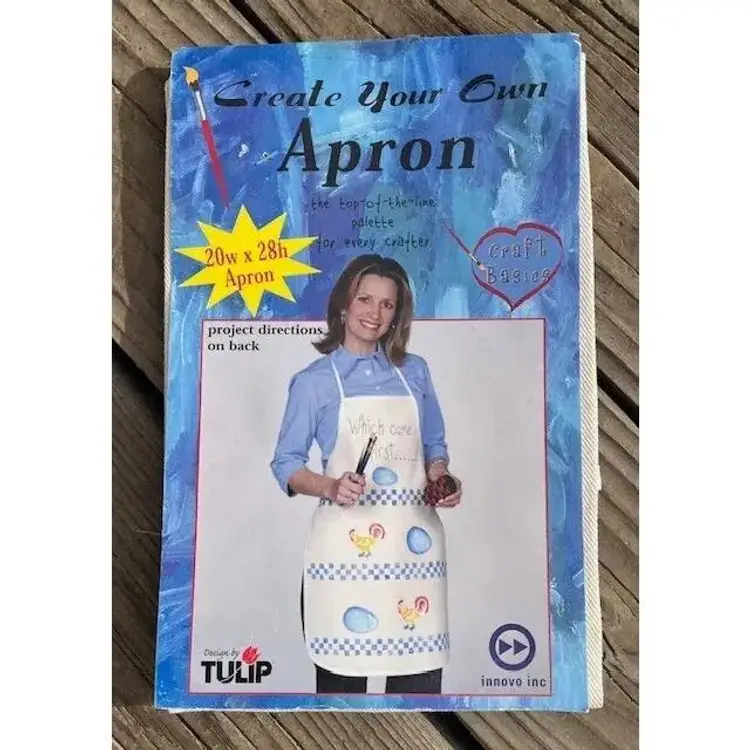 Create Your Own Apron Tulip brand Crafting