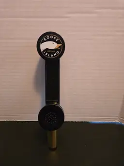 Goose Island Beer Tap Handle, 7"