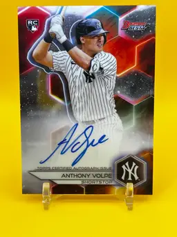 2023 Bowman’s Best Anthony Volpe RC Auto New York Yankees