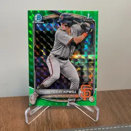 Robert Hipwell (San Francisco Giants) 2025 Bowman Chrome 1st Bowman Green /99
