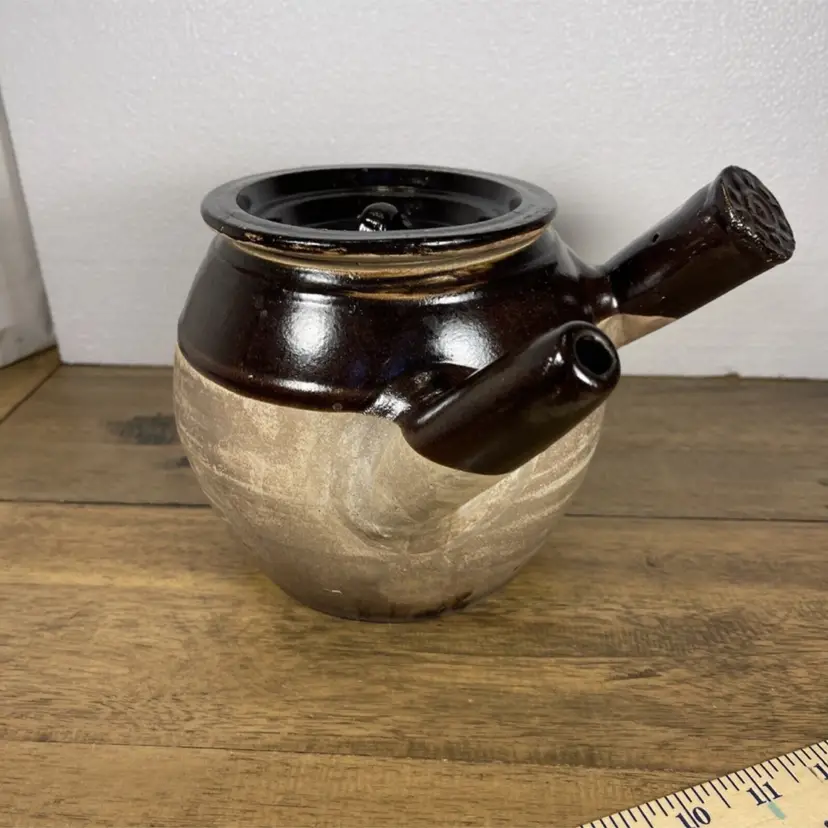 Japanese/Chinese crock teapot Vintage Unique