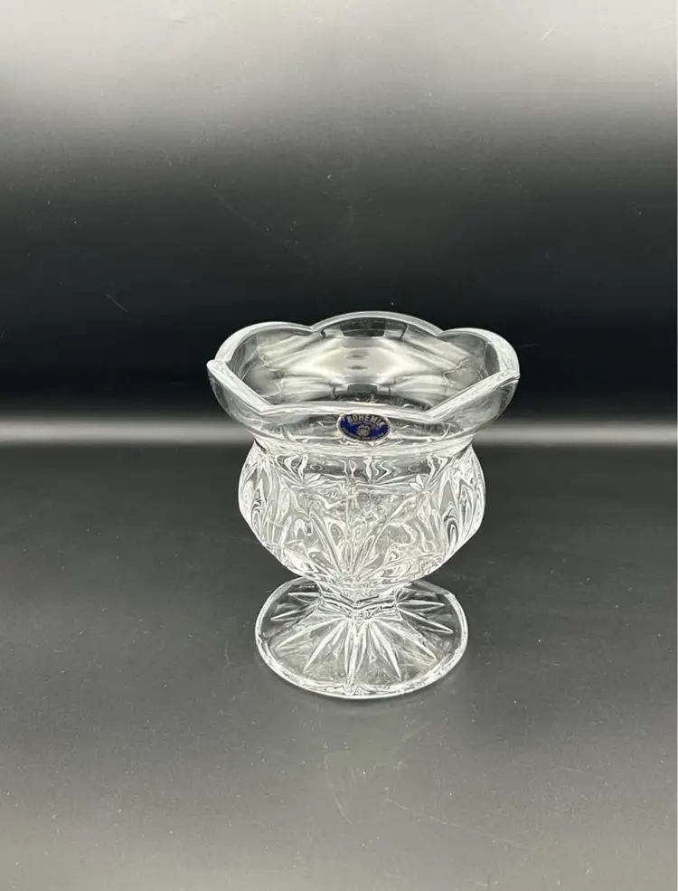 Crystal Tulip-style Candle Holder