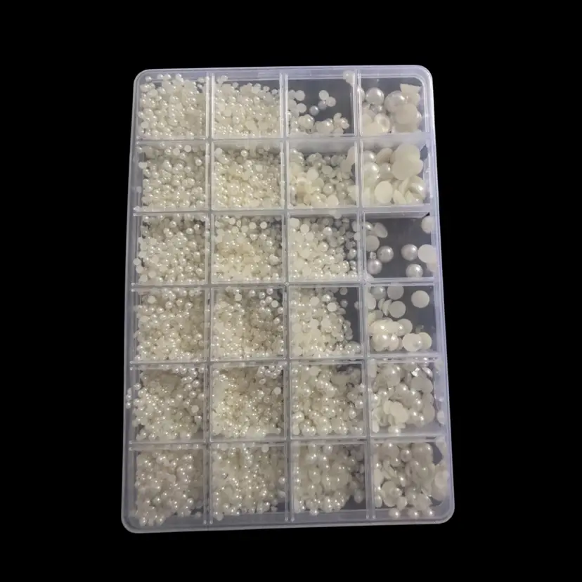 Faux Pearl Rhinestones