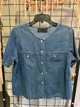 New Direction Ladies Lg? Denim Top