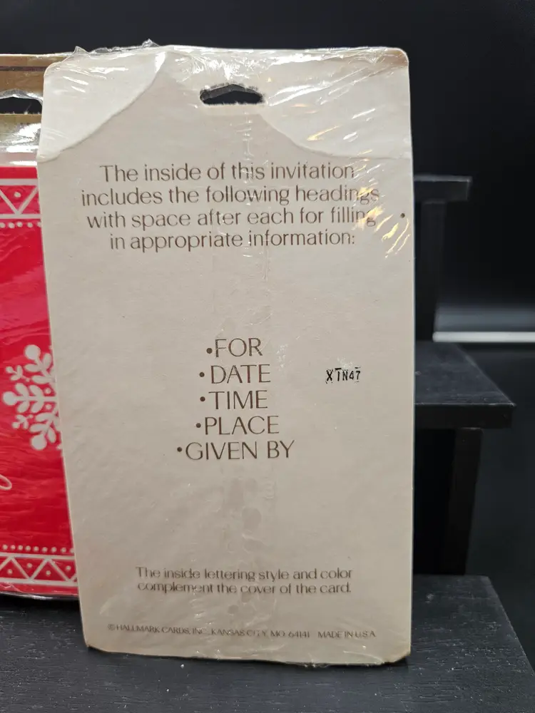 NOS Hallmark Invitations, 2 sets of 8