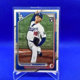 2024 Bowman Yoshinobu Yamamoto RC Los Angeles Dodgers