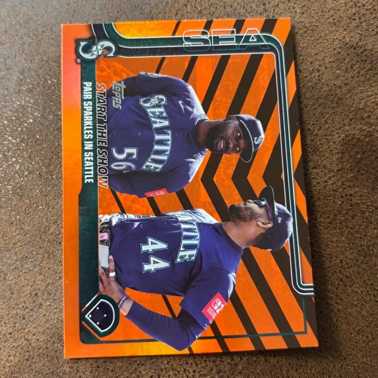 2025 Topps Update Seattle Mariners Holiday