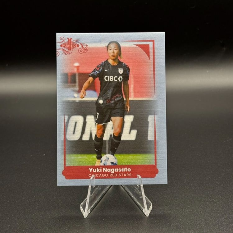 Yuki Nagasato Chicago Red Stars - 2022 Parkside Paramount Ruby Base No. 5/25