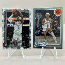 Shai Gilgeous Alexander 2 Card Lot