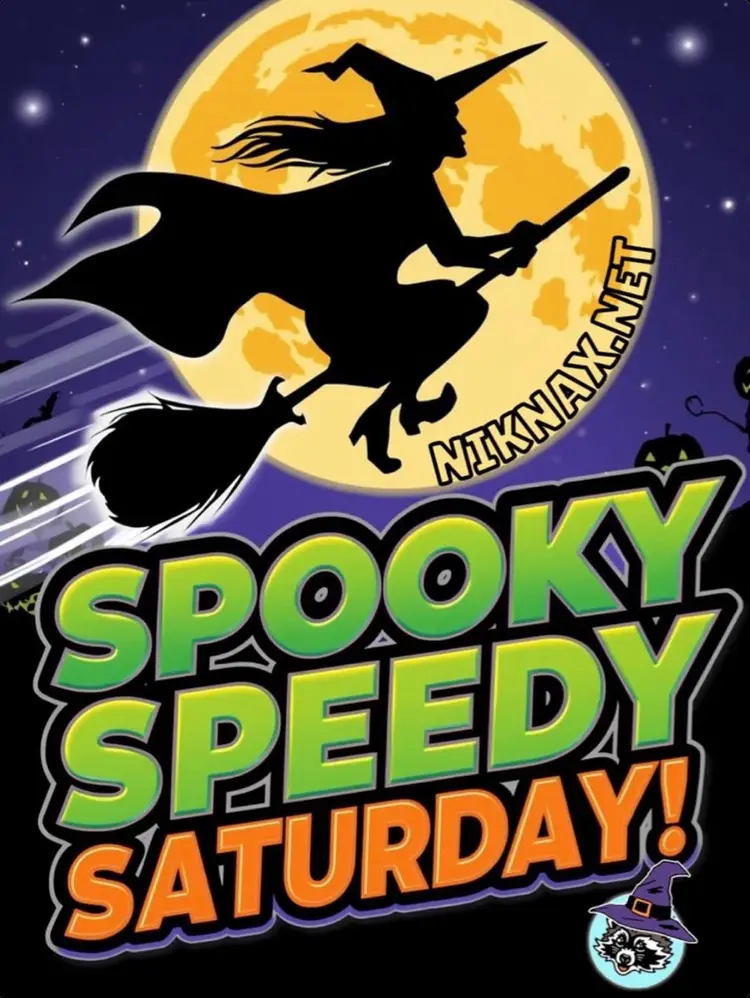 Spooky Speedy Saturday On Niknax.net W/Mcdees