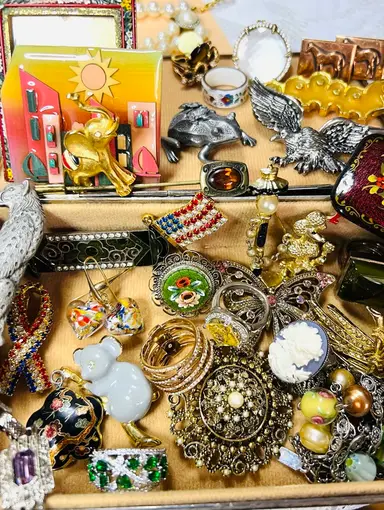 Antique Fair Jewelry Finds!