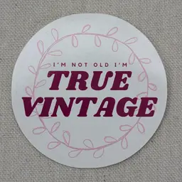 Made by Me! True Vintage Sticker - Second